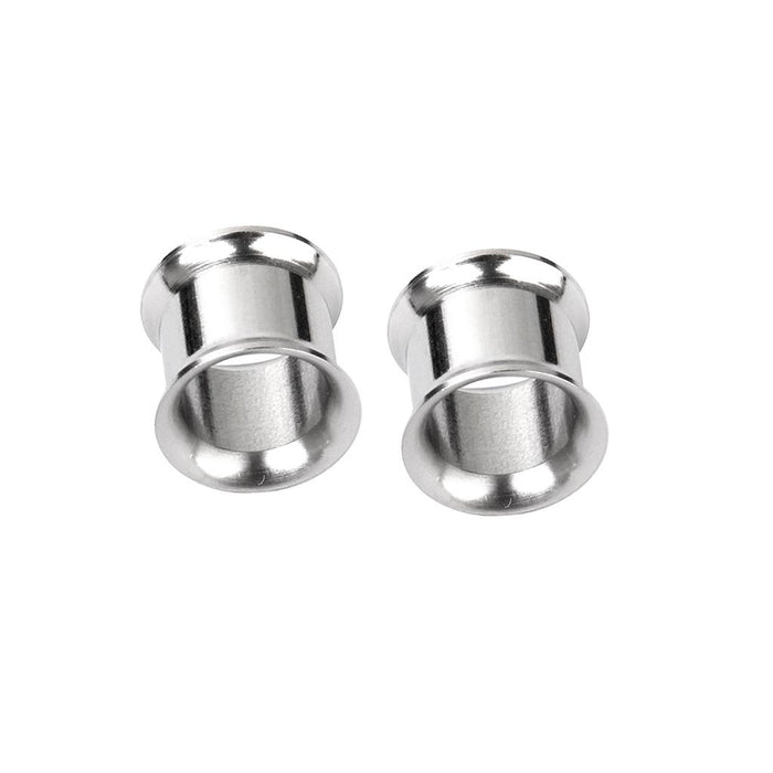 Crofta 2 PCS 00 Gauge 10mm Stainless Steel Tunnel Ear Plug Expander Stretcher