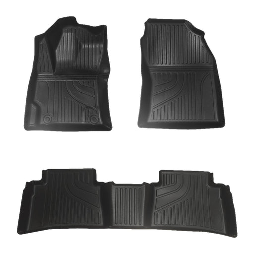 3 Pieces Floor Mats Waterproof Car Mats for Toyota Corolla 2019 to 2024