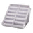 12 Grids Sunglasses Storage Box Foldable with Stand Function Stand  white