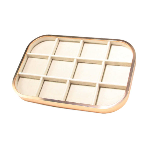 Crofta Jewelry Tray Jewelry Storage for Live Broadcasting Photography Shopping Mall 12 Slots