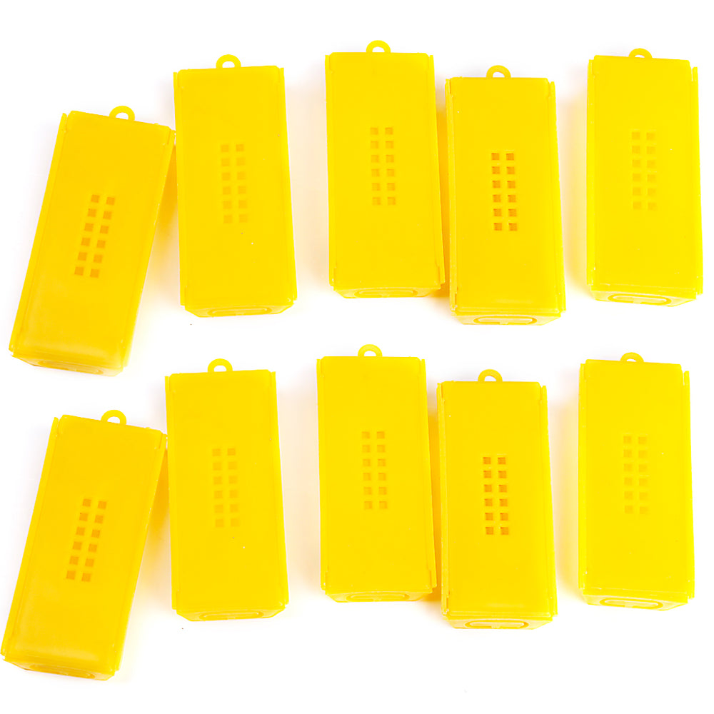 Crofta 10pcs Professional Queen Bee Butler Cage Catcher Beekeeping Tool