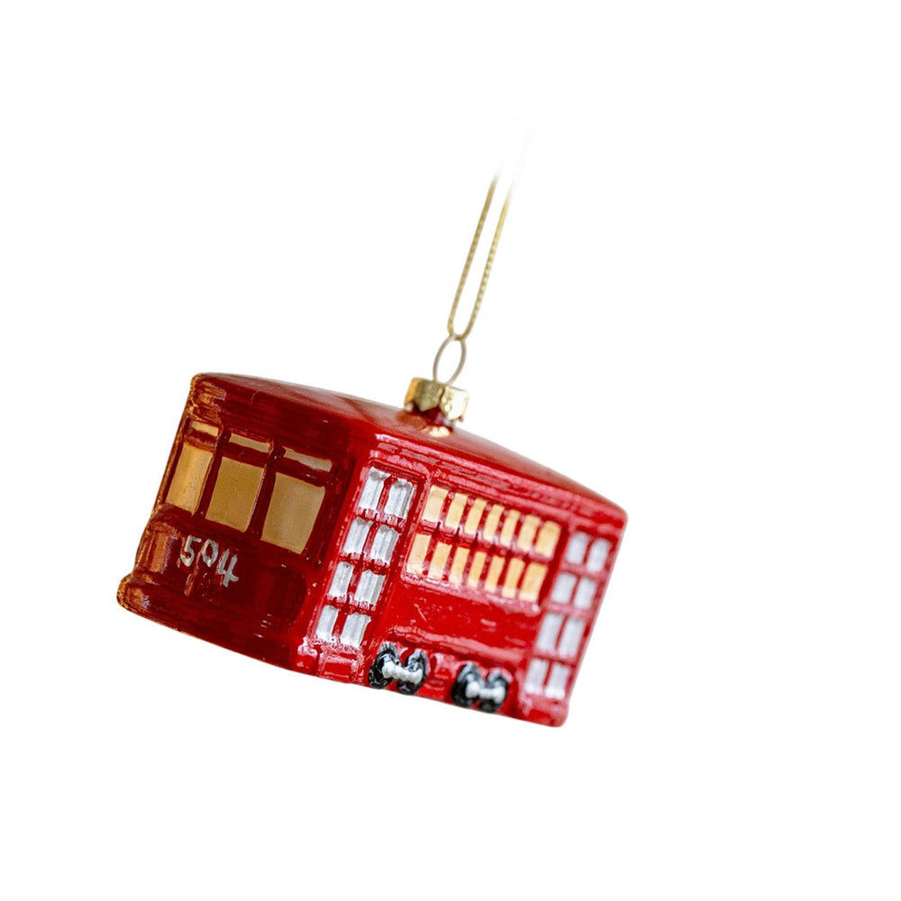 Crofta Xmas Pendant Christmas Ornament Charm Cars Christmas Tree Hanging Decoration Bus 10.5x5cm