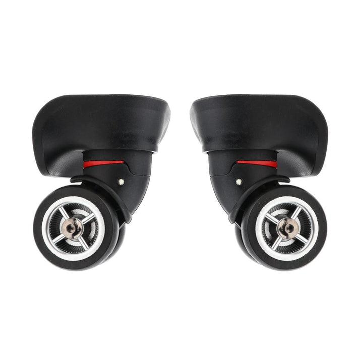 Crofta 1 Pair Swivel Suitcase Luggage Silent Casters Wheels for Travel Small Size