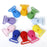 Universal Resin Round Clip-on Clamps Teeth Clip Nip Cloth File 10PCS Colors