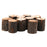 Crofta Mini Wooden Log Place Name Holders Menu Photo Rustic Table Decor Wedding Party Birthday Supplies Pack Of 20PCS