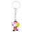 Crofta Woman Christmas Keychain Key Ring Phone Chain for Handbag Car Key Decor Santa 5