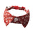 Crofta Christmas Cat Bowtie Adjustable Festive Cat Accessory for Kittens Small Dogs red