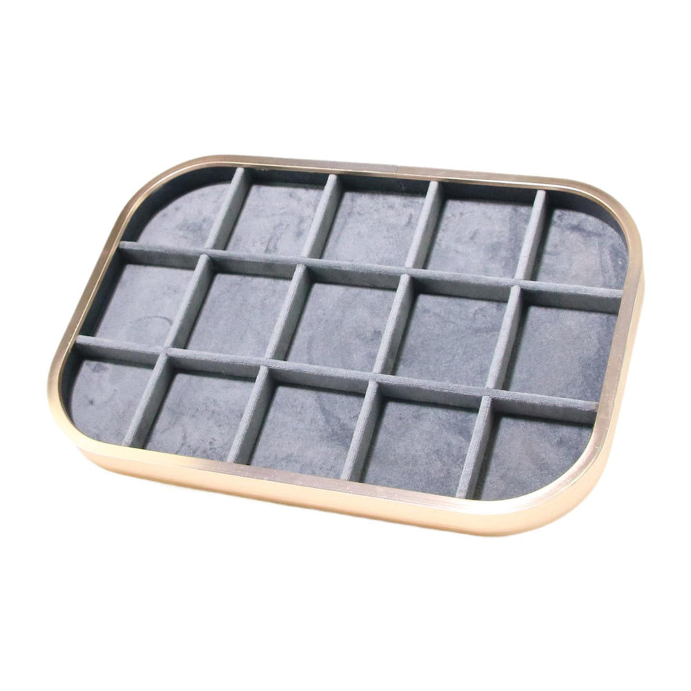 Crofta Jewelry Tray Container Jewelry Holder Jewelry Storage Tray for Store