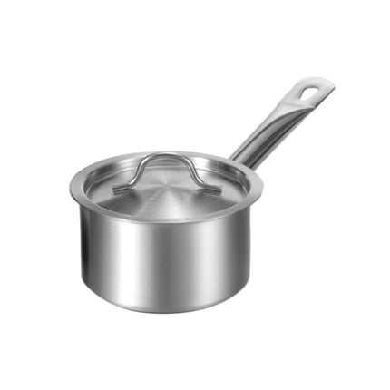 Induction Pot Soup Stainless Steel Cooking Pot for Hotel Kitchen Restaurants 1.3L