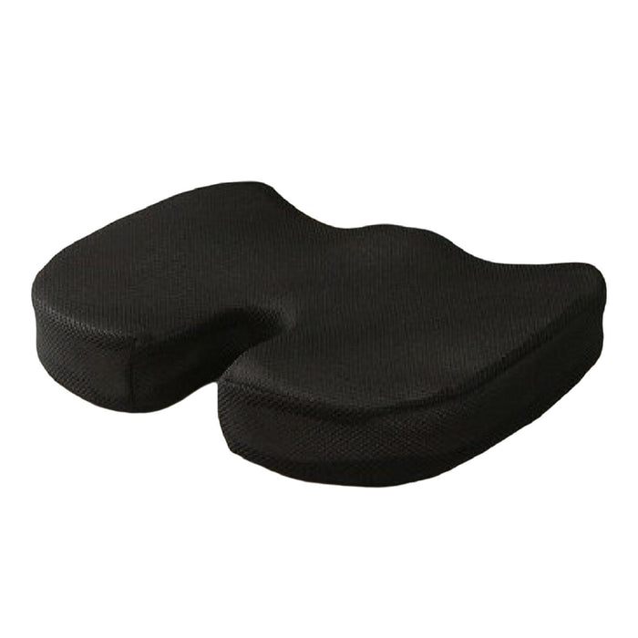 Crofta Seat Cushion Gifts Soft Comfortable Chair Pad for Living Room Office Bedroom Black