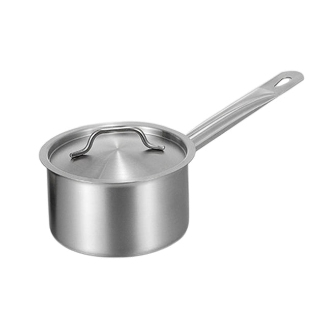 Induction Pot Soup Stainless Steel Cooking Pot for Hotel Kitchen Restaurants 1.9L