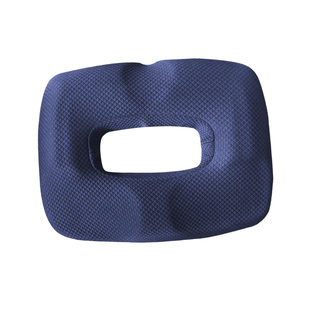 Crofta Doughnut Pad Comfort for Elderly Coccyx,Waist,tailbone Long Travel,Home Sofa blue