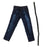 Crofta Action Figures Trousers Stylish Uniform Dollhouse Decoration 1/6 Scale Pants Dark Blue