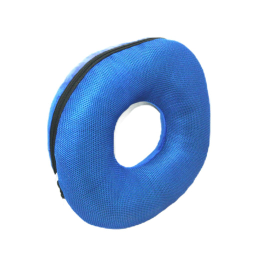 Donut Pillow Tailbone Hemorrhoid Cushion for Wheelchair Pad Blue L