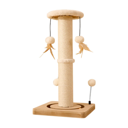 Crofta Cat Scratch Post for Indoor Cats Cat Scratcher Pole for Kitty Kittens Cat