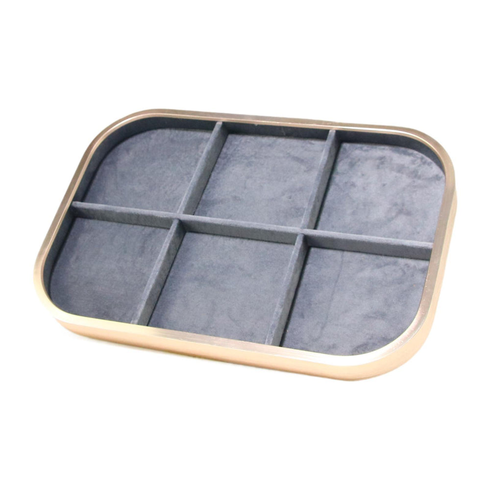 Crofta Jewelry Tray Container Jewelry Holder Jewelry Storage Tray for Store