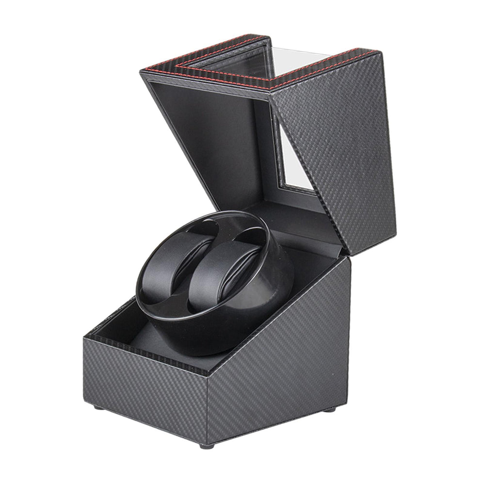 Crofta Watch Winder Box Accessory Cover for Desktop Gifts Women's and Men's Watches Style A