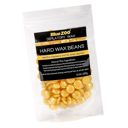 Crofta 100g Depilatory Hot Hard Wax Beans Pellet Body Bikini Hair Removal Golden