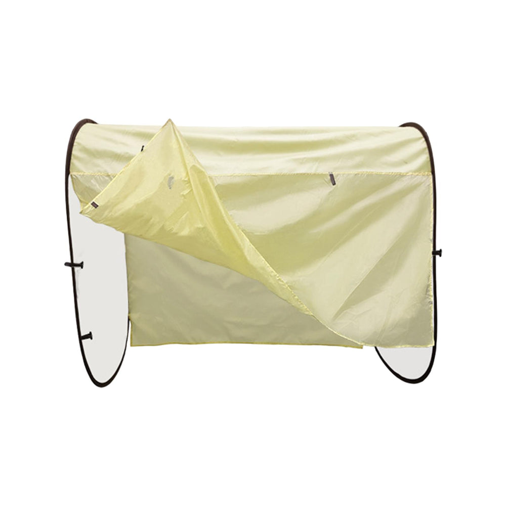 Clothes Rack Cover Closet Clothes Drying Rack Cover for Coat Trousers Skirts With Curtain 2 m