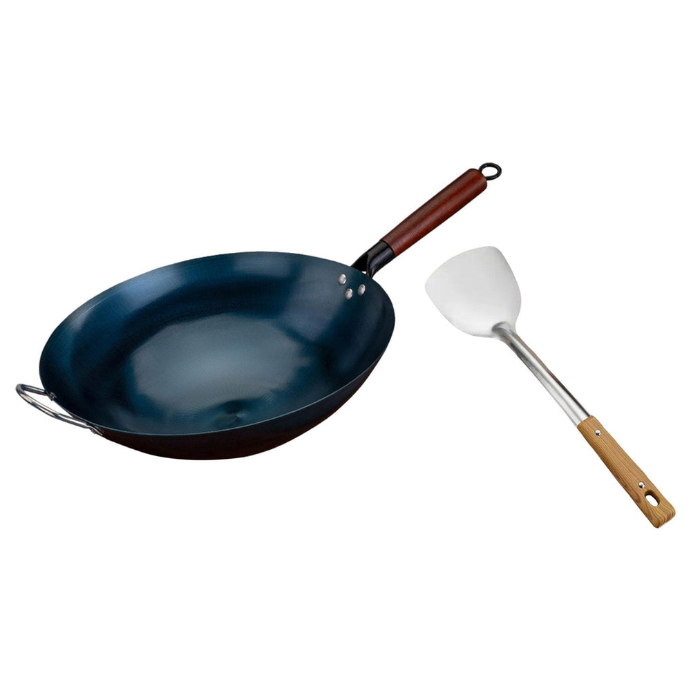 Wok Pan for Cooking Sautee Gas Cooking Wok Cookware General Pans Chinese Wok dia 32cm