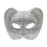 Crofta Leopard Mask Photo Prop Costume Accessory for Costume Party Easter Nightclub Silver