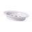 1PC Christmas Dinnerware Round Ceramic for Any Special Occasion Indoor Party White Plate