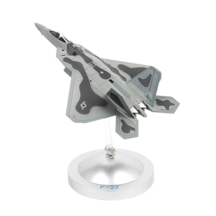 Crofta 1/100 Scale Fighter Model Gift Diecast Aircraft Model for Cafe Shelf Bedroom