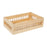 Wood Storage Basket Dresser Decorative Basket for Snacks Vegetables Books M