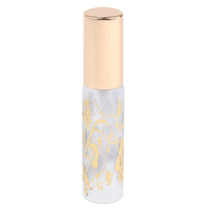 Crofta 10ml Refillable Perfume Spray Bottl Empty Atomizer Flower Printing Container