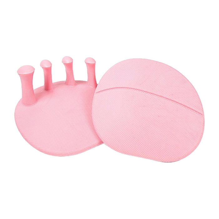 2x Portable Toe Separators Toe Straightener Bunion Corrector Stretchers Pink