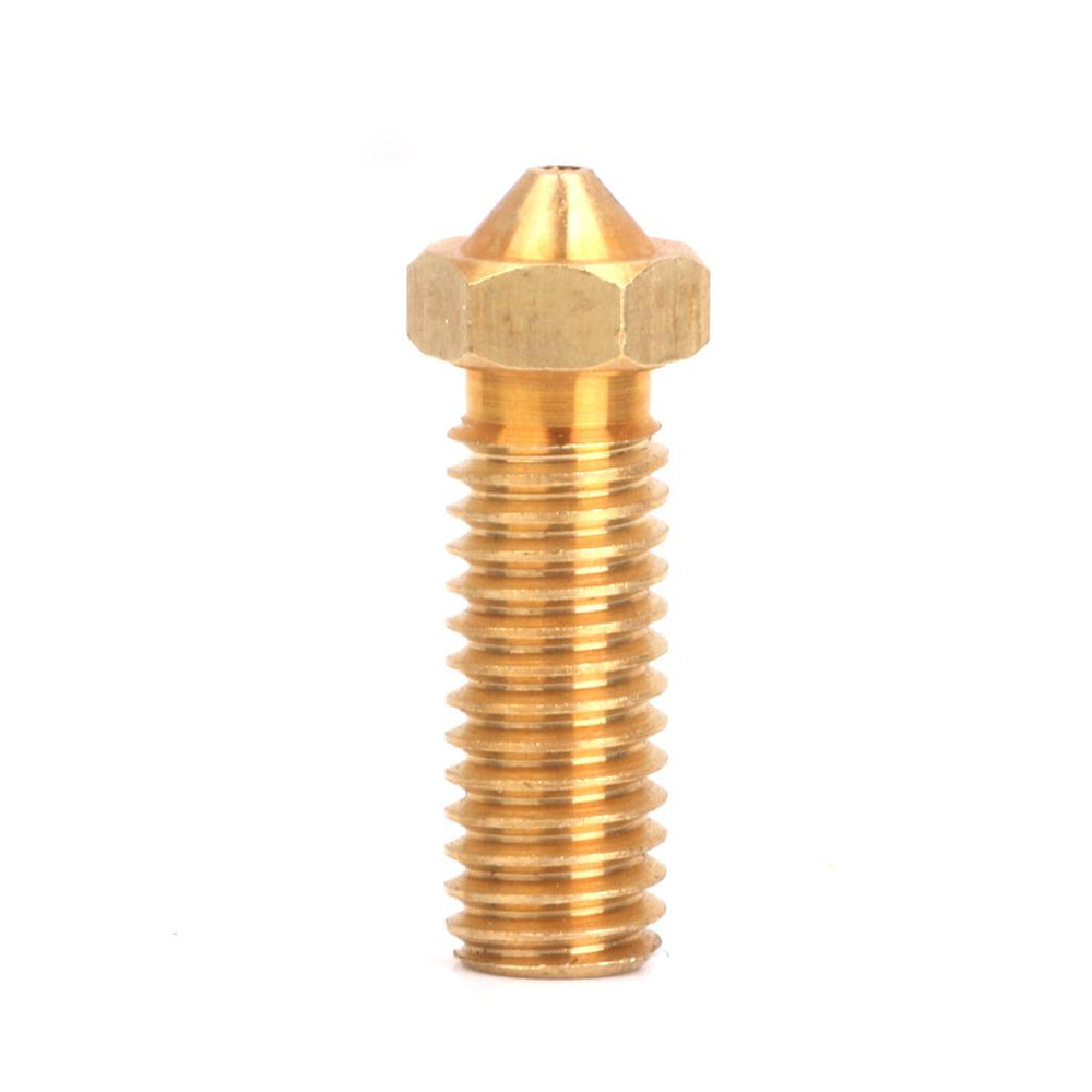 Crofta 1mm Copper 3D Printer Extruder Nozzle Print Head Replacement 1pcs Golden