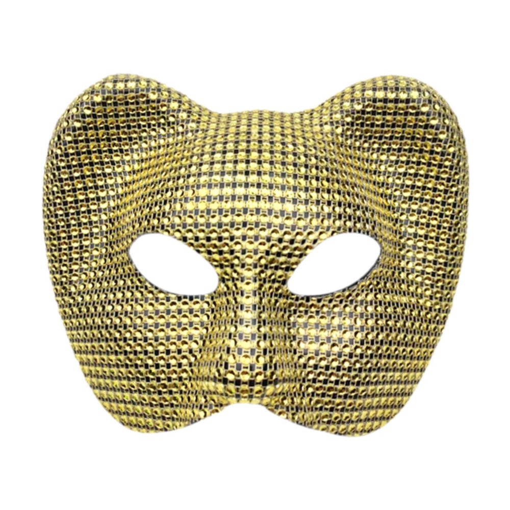 Crofta Leopard Mask Photo Prop Costume Accessory for Costume Party Easter Nightclub Gold