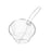 Stainless Steel Deep Fry Basket Easy to Use Deep Fryer Strainer for Barbecue