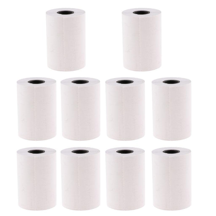 10Pieces Glasses Accessory Optometry Paper Credit Card Printing Paper Roll M