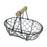 Crofta Wire Egg Basket Retro Rustic Iron Storage Basket for Farmhouse Tabletop Home Black