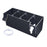 Aquarium Hang on Filter Box Drip Flow Box Waterfall Fish Tank Top Filter Box Black 24x10.5x10cm