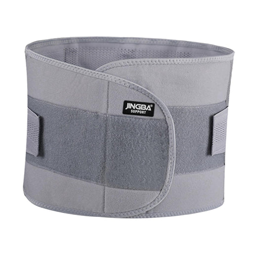 Waist Back Support Belts Adjustable Breathable for Running Sports XL Gray