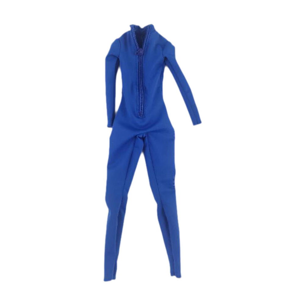 Crofta 1:6 Scale Action Figures Jumpsuit Doll Outfits for 12'' Action Figures Gifts Blue