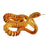 Crofta 3D Printed Snake Toy Unique Funny Gifts DIY Props Flexible Aquarium Ornament gold