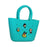 Beach Hole Bag Waterproof Travel Bag Handbag Summer Portable Shopping Basket Green