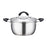 Stainless Steel Stockpot with Cover Soup Pot Nonstick Soup Pasta Canning Pot Large