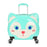 Crofta Children's Luggage with 4 Wheels Kids Luggage Case for Boys and Girls Travel Blue