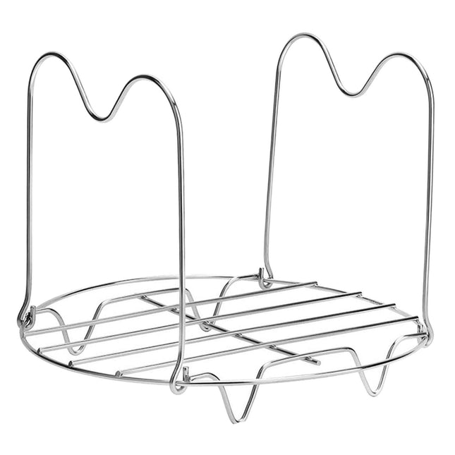 Crofta Steamer Rack Trivet French Fries Rack Oven Cooling Shelf Fryer Parts 19.5cm 201