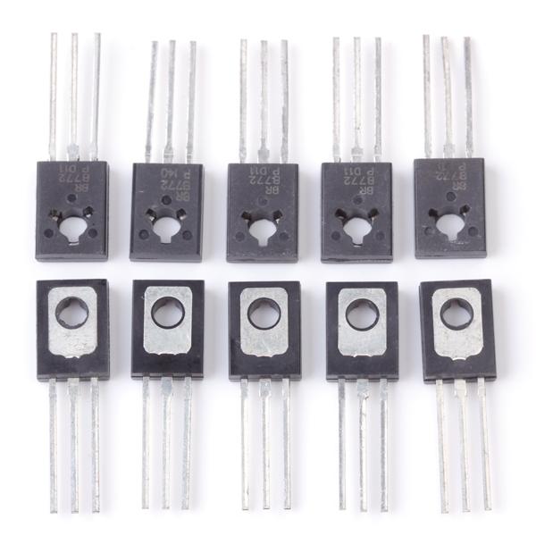 Crofta 10Pcs B772 PNP Medium Power Transistor