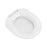 Crofta Women Toilet Seat Sitz Bath with Drain Holes for Future Mum Who Cannot Squat