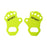 Crofta Workout Gloves Hand Grips Weightlifting Grip Pads for Men Women Deadlift M Size Green