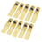 Crofta 10pcs bE Saxophone Reeds Strength 2.5 Reeds