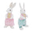 Crofta 2 Pieces Easter Bunny Decoration Plush Toys Easter Gift for Office Home Desk Style B