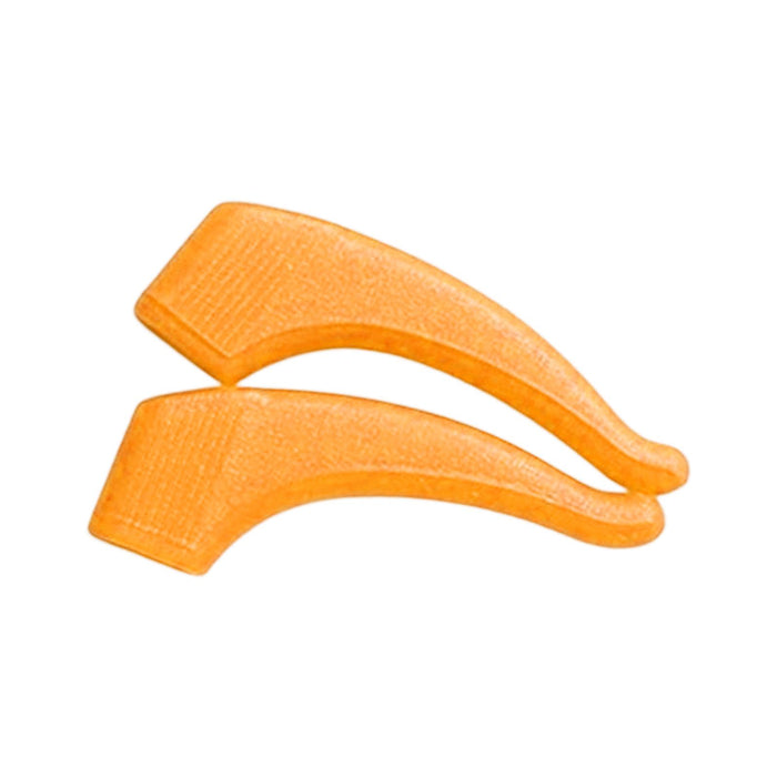 Crofta 2 Pieces Anti Slip Eyeglass Ear Grip Hook Comfortable for Kids and Adults Orange