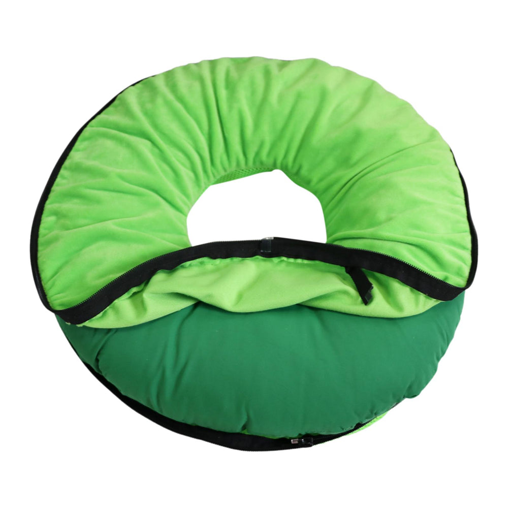 Donut Pillow Tailbone Hemorrhoid Cushion for Wheelchair Pad Green L